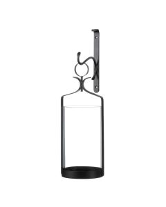 HANGING HURRICANE GLASS WALL SCONCE